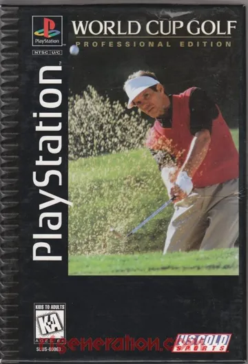 World Cup Golf - Professional Edition (US) box cover front